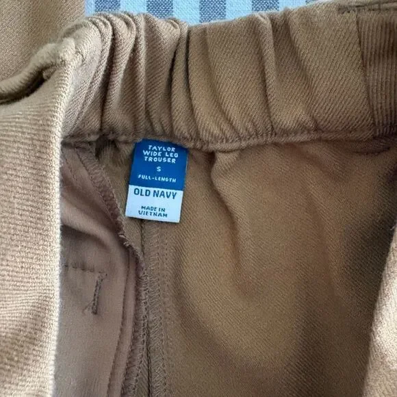 Old Navy Women's Extra High-Waisted Taylor Wide-Leg Trouser Pants Size Small (4) - Picture 2 of 8